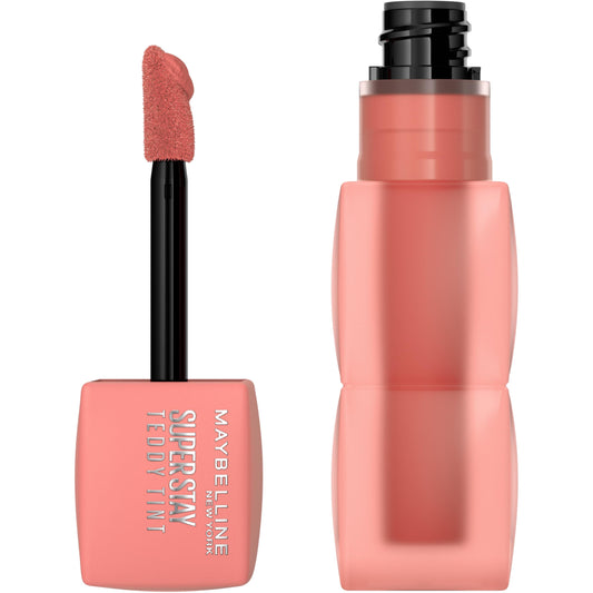 Maybelline front packaging showing shade and benefit of long-lasting wear