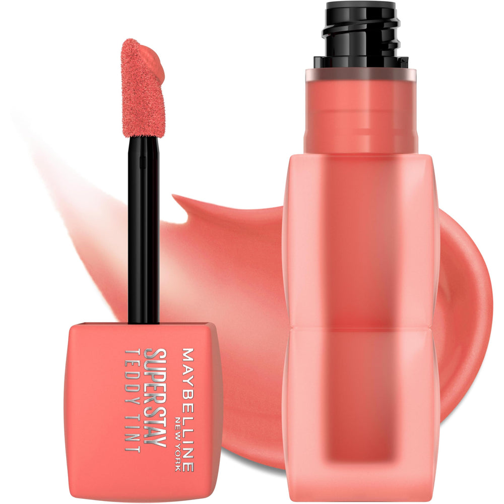 Maybelline Super Stay Teddy product label and ingredient list for transparency