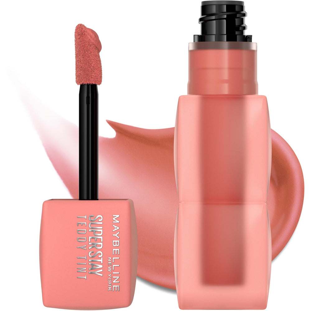 Maybelline in a lifestyle setting on desk showing everyday wearable color