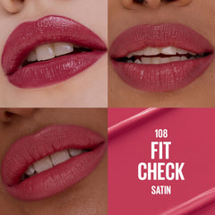 MAYBELLINE open tube with lip-hugging bullet for precise application