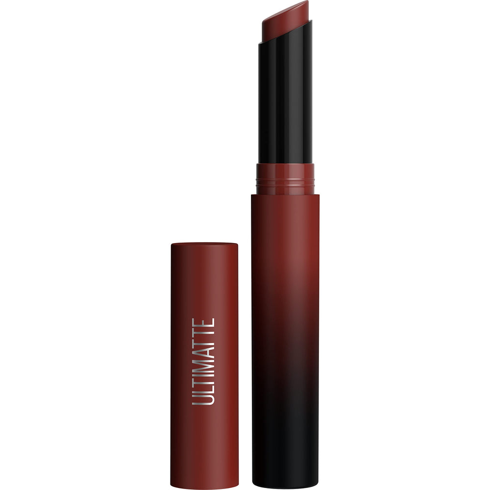 Maybelline front tube showing slim luxe bullet and shade label for easy identification