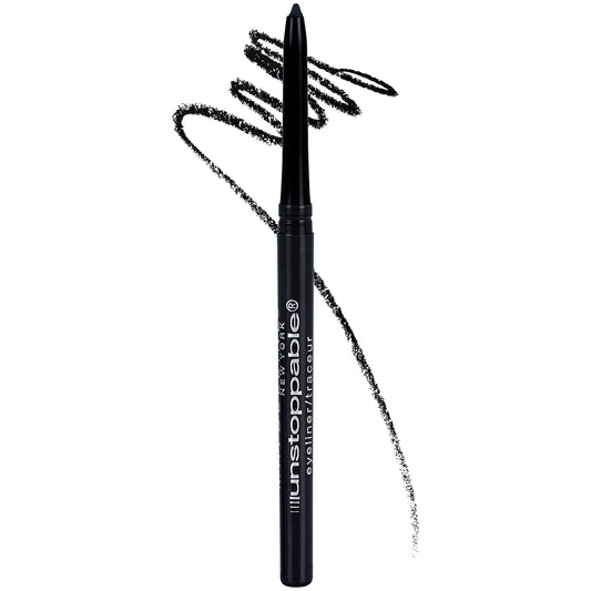Maybelline Unstoppable Onyx pencil front packaging shows product and shade