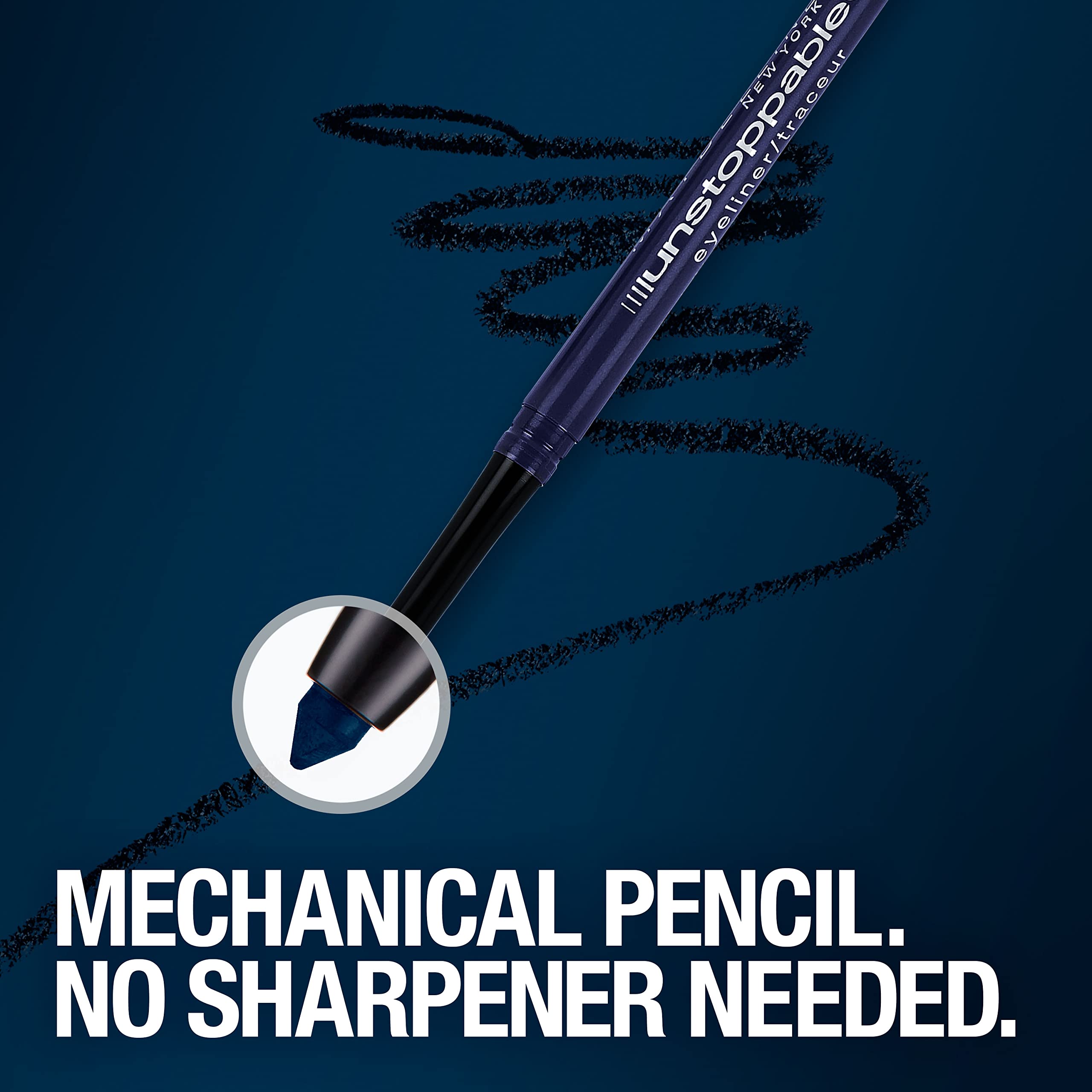 Maybelline Unstoppable Onyx on a vanity portraying everyday convenience