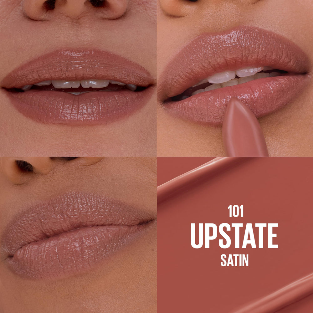 MAYBELLINE lip-hugging bullet close-up for precise application benefit