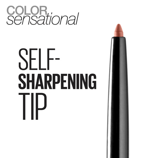 Maybelline Very Cherry tip closeup revealing creamy texture for smooth, precise definition