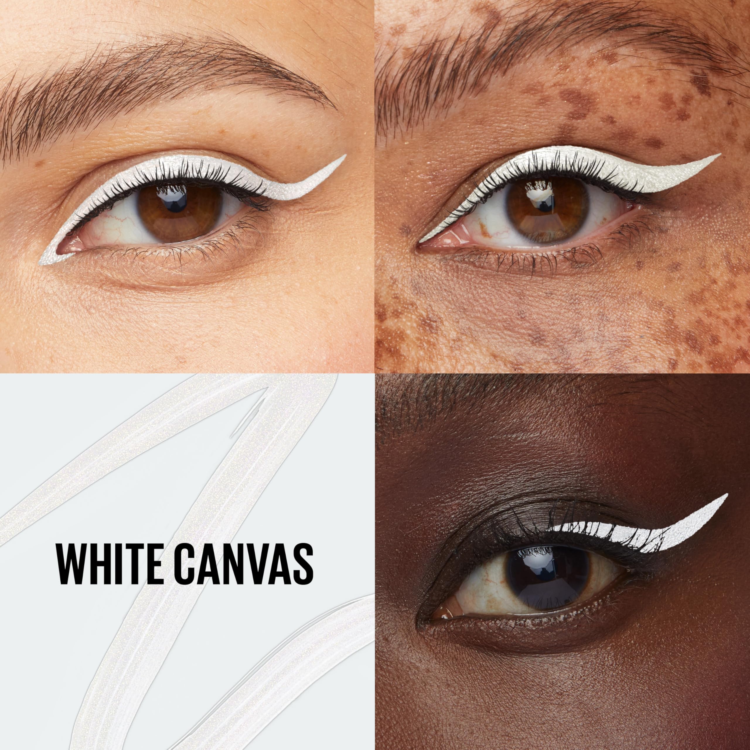 MAYBELLINE felt tip close-up demonstrating precision for crisp lines and control
