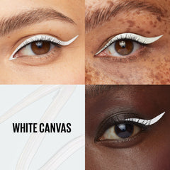 MAYBELLINE felt tip close-up demonstrating precision for crisp lines and control