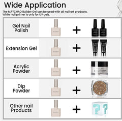 MAYCHAO 15ml bottle beside a coin showing size scale and travel-friendly benefit
