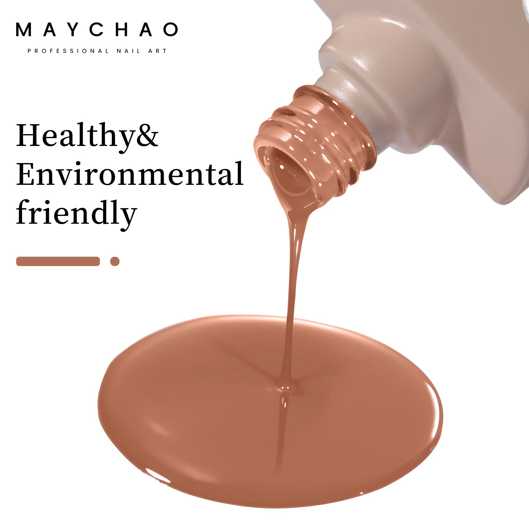 MAYCHAO brush detail displaying smooth application and precise control