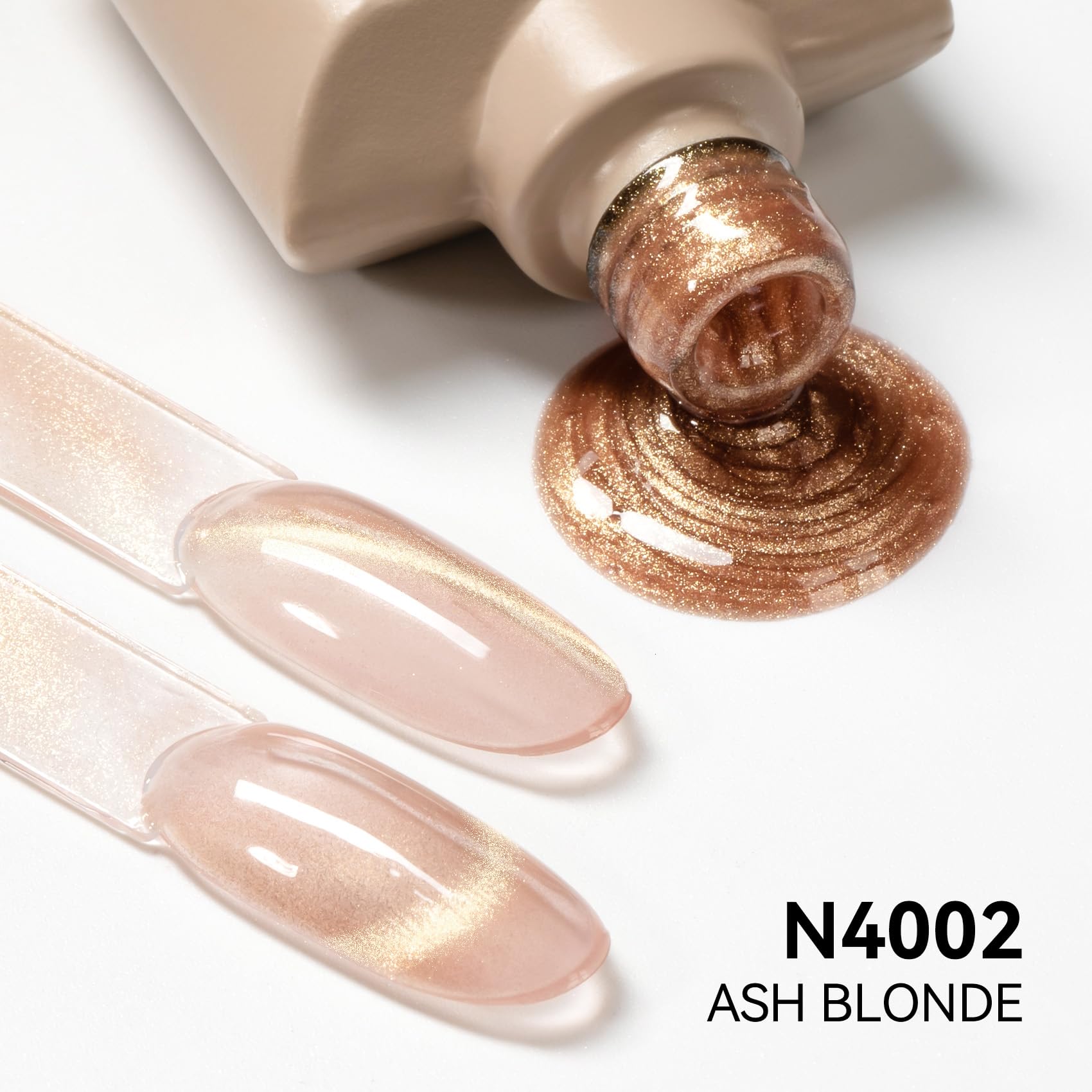 MAYCHAO close-up gel texture revealing smooth consistency for even application