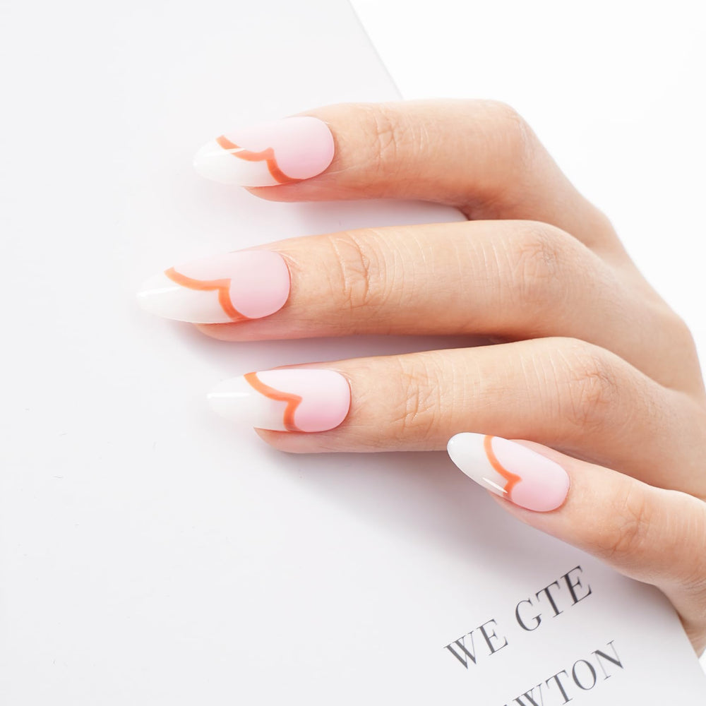 MAYCHAO swatch painted on nails showing glossy salon finish and color
