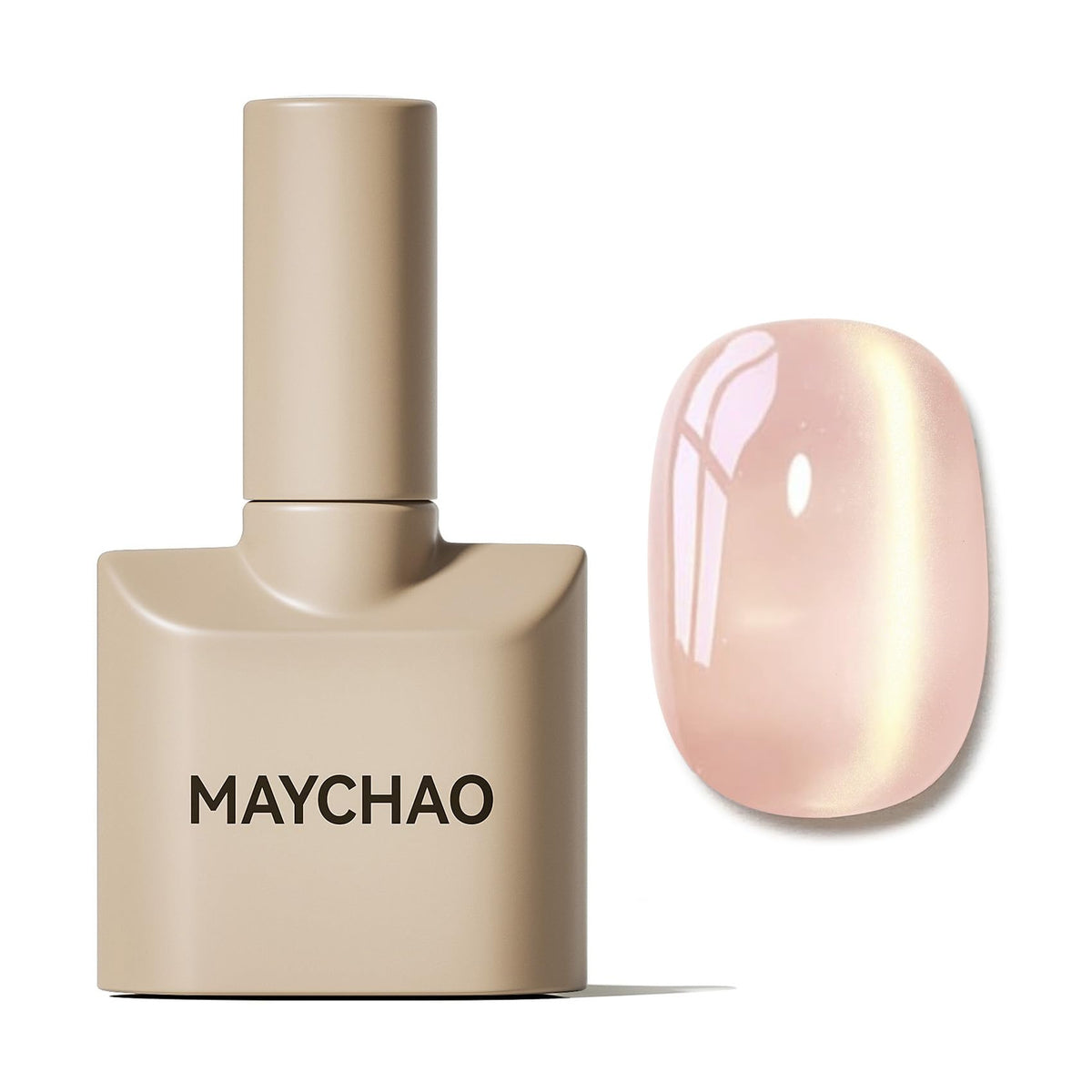 MAYCHAO front bottle ash blonde showing elegant bottle and label benefit clear identification