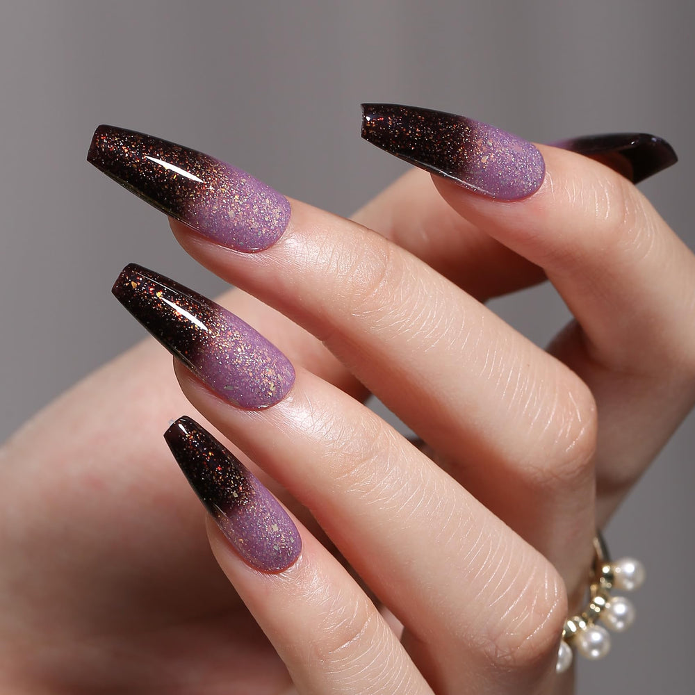 MAYCHAO swatch gradient from light to dark showcasing the thermal color-shift effect