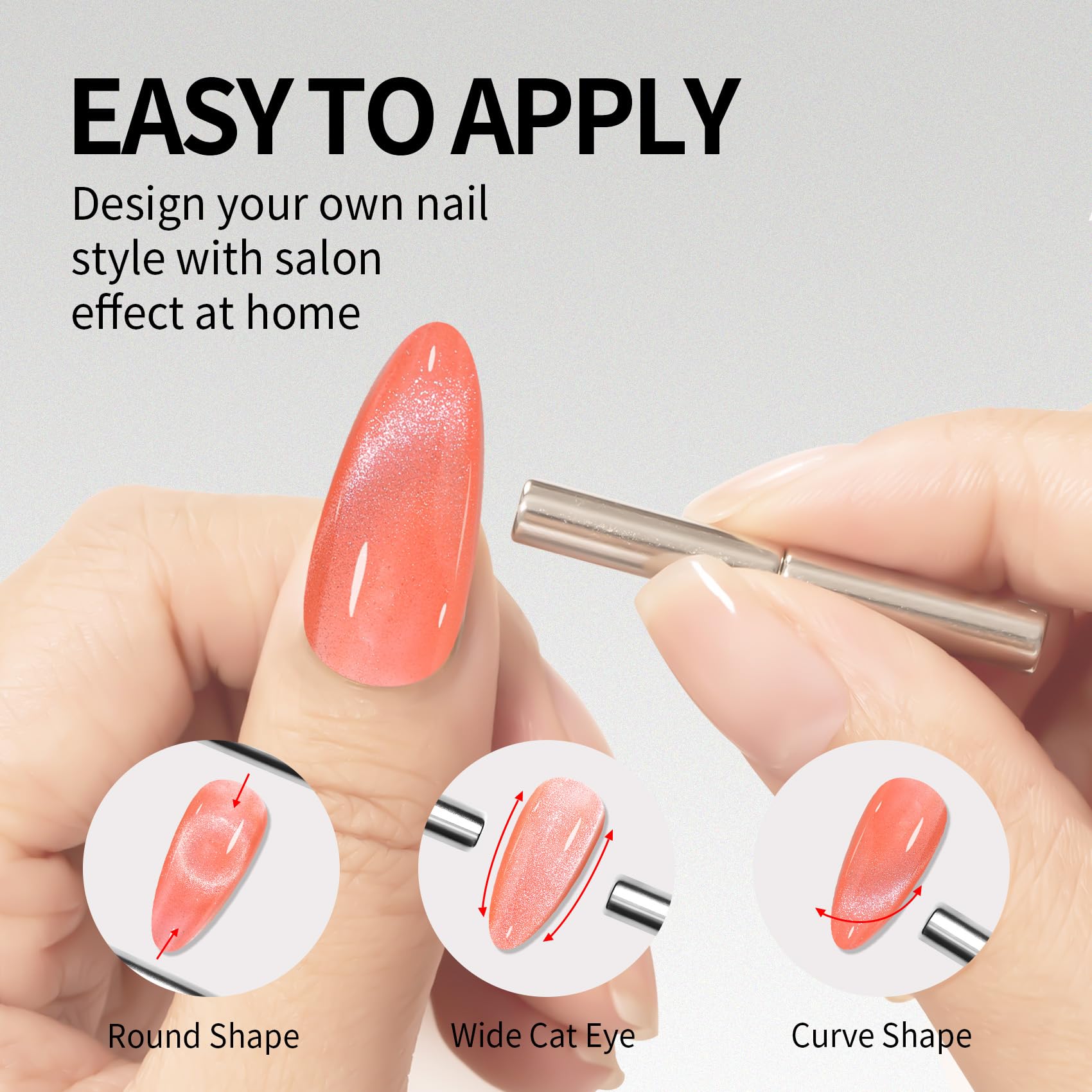 MAYCHAO in-salon manicure scene illustrating professional finished nails