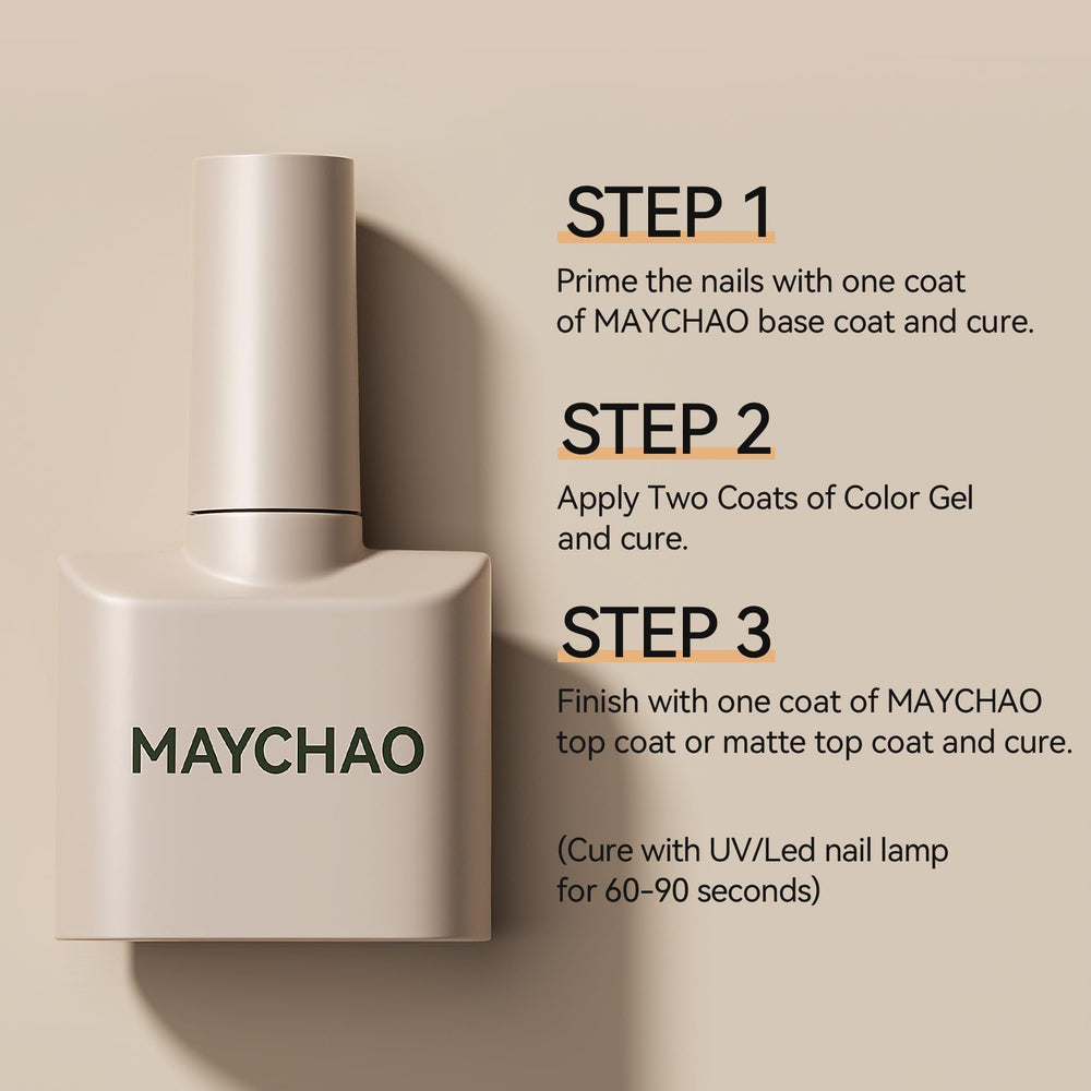 maychao lilac purple label details showing ingredient claims and low-odor benefit