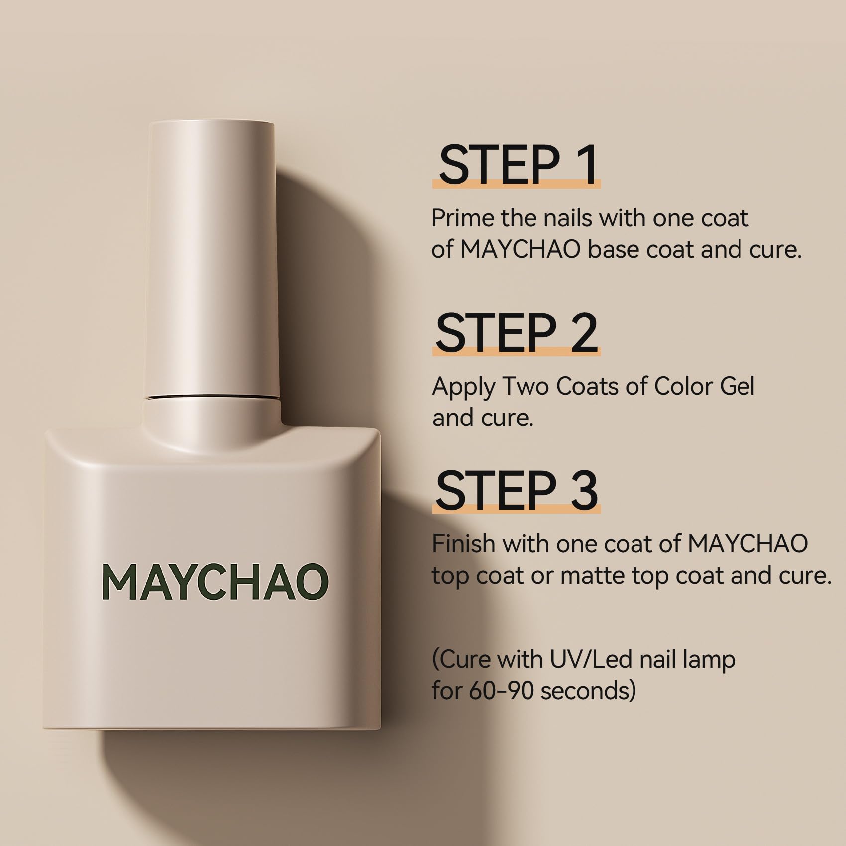 MAYCHAO manicure in lifestyle setting showing wearable color change benefit