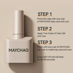 MAYCHAO manicure in lifestyle setting showing wearable color change benefit