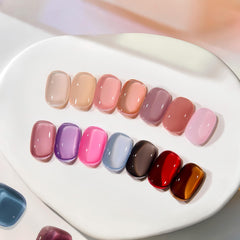 MAYCHAO tortoise-shell nail art example showing subtle design potential