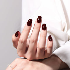 MAYCHAO nail tip swatches displaying shade depth and color consistency