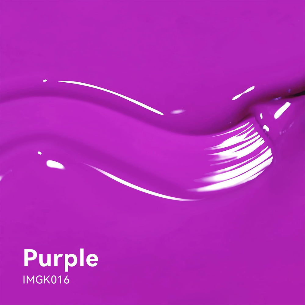 MAYCHAO purple brush stroke close-up showing smooth opacity and coverage