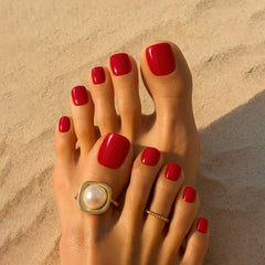 MAYCHAO applied on manicured hands showcasing salon-quality look benefit