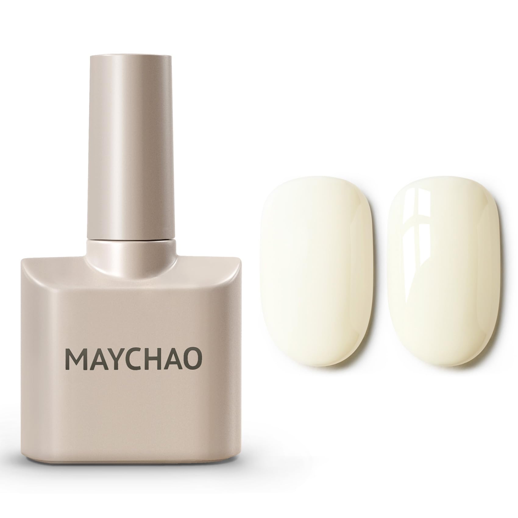 MAYCHAO salon manicure lifestyle scene showing elegant finished nails