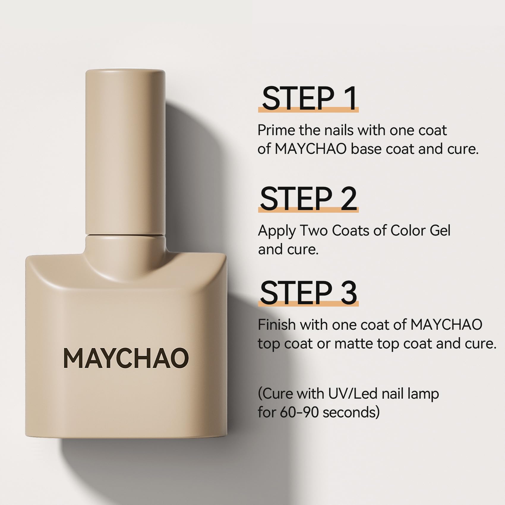 MAYCHAO scale comparison with 0.5oz bottle for size and portability