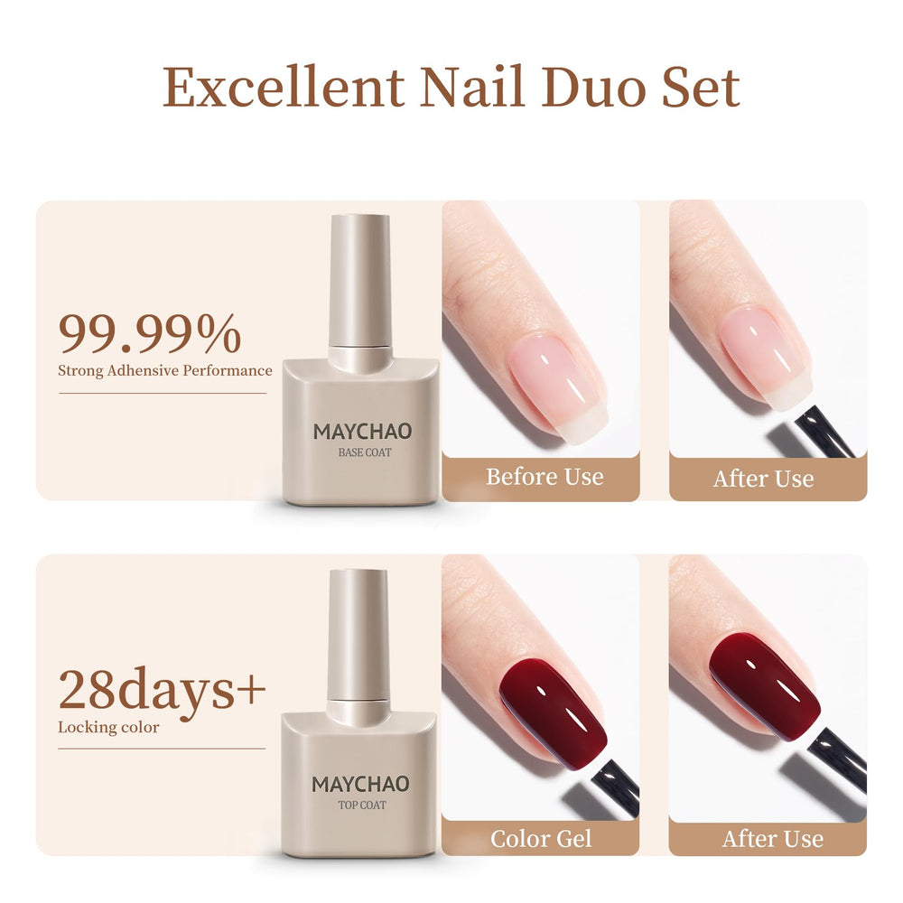 MAYCHAO 15ml bottles in hand showing compact travel-friendly size