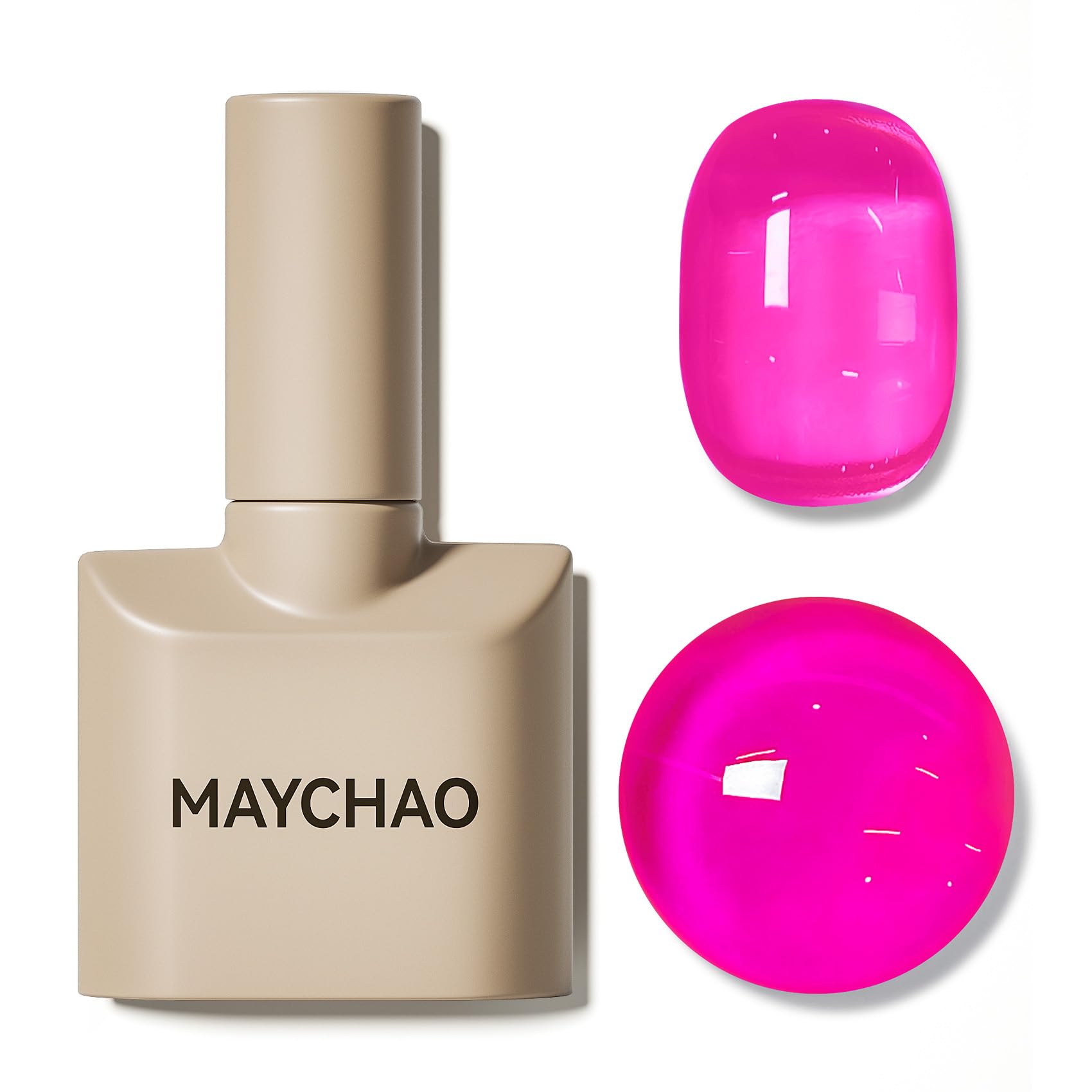 MAYCHAO styled manicure lifestyle shot showing fashionable finished look