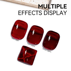 MAYCHAO gel texture drop highlighting glossy, medium-viscosity benefit