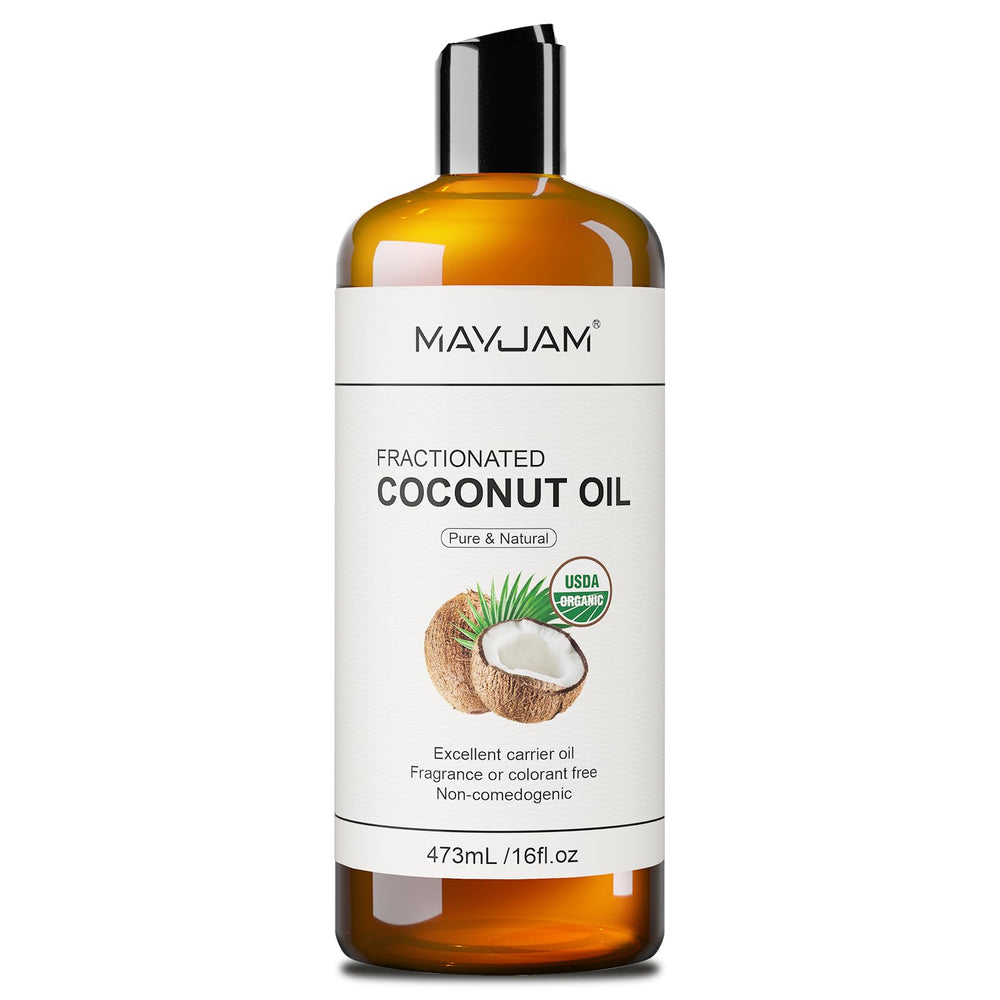 MAYJAM front packaging showing 16oz bottle and organic label for trust