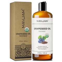MAYJAM bottle on bathroom shelf styled for self‑care and relaxation