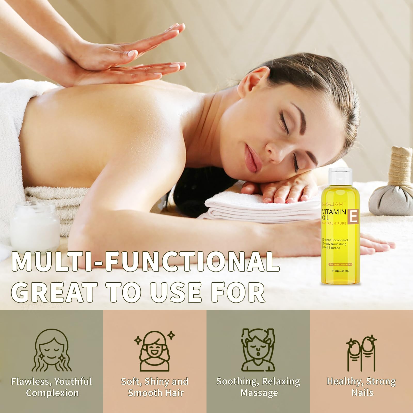 MAYJAM lifestyle bathroom setup featuring product ready for daily self-care routine