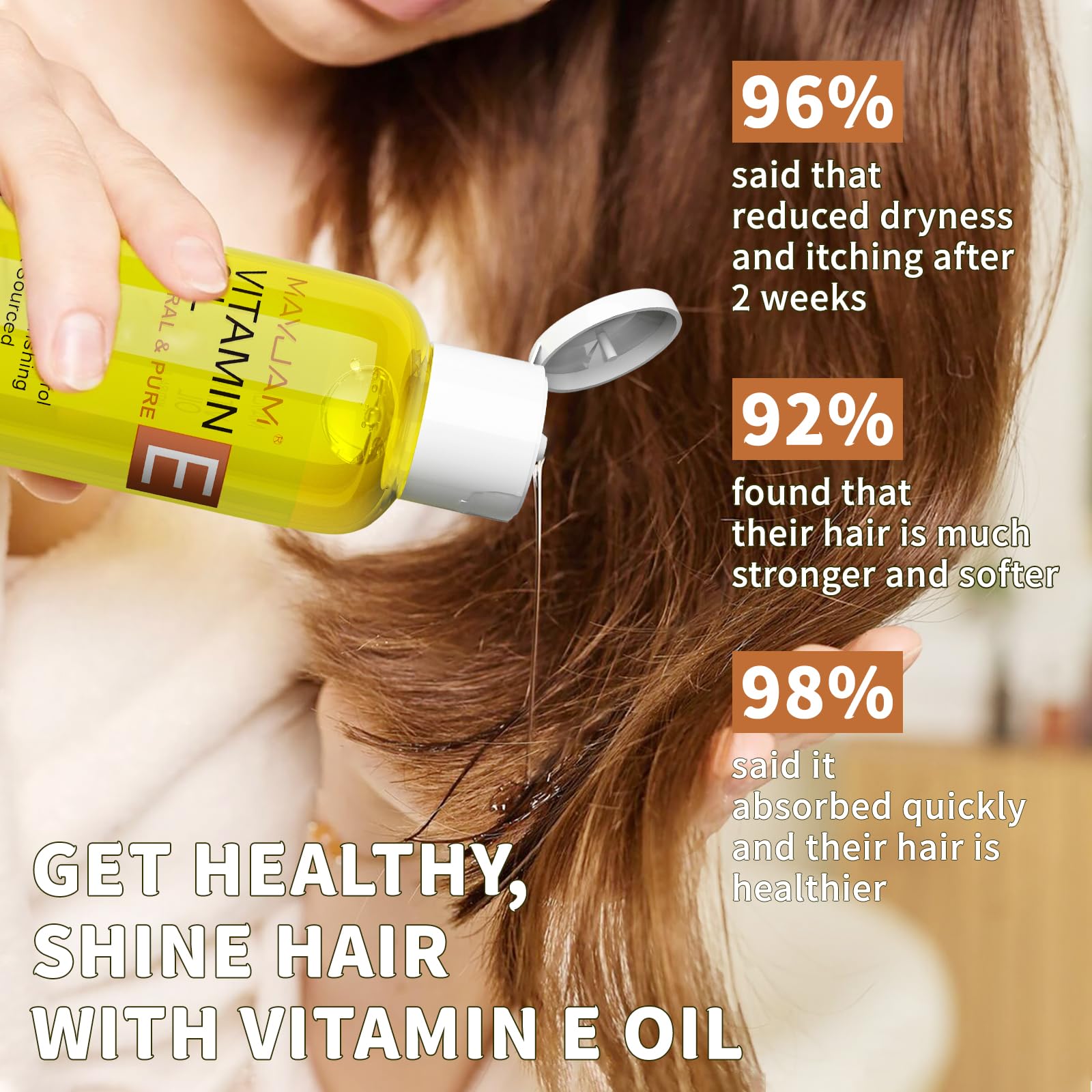 MAYJAM nail cuticle use portraying improved hydration and healthier-looking nails