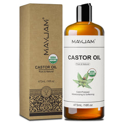 MAYJAM bottle next to a common household item to show 16 oz scale and value