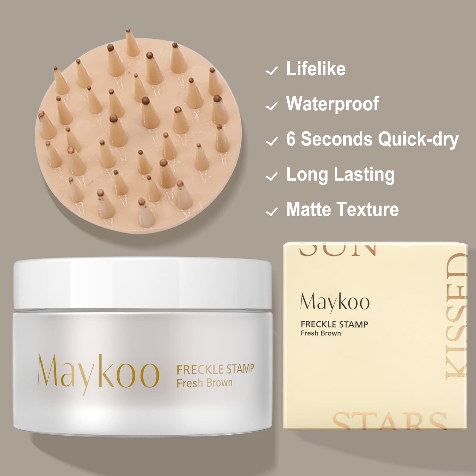 MAYKOO ink texture droplet showing liquid-to-silty formula for matte finish