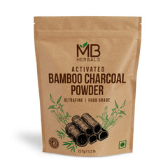 MB Herbals front packaging showing product and net weight for clear identification