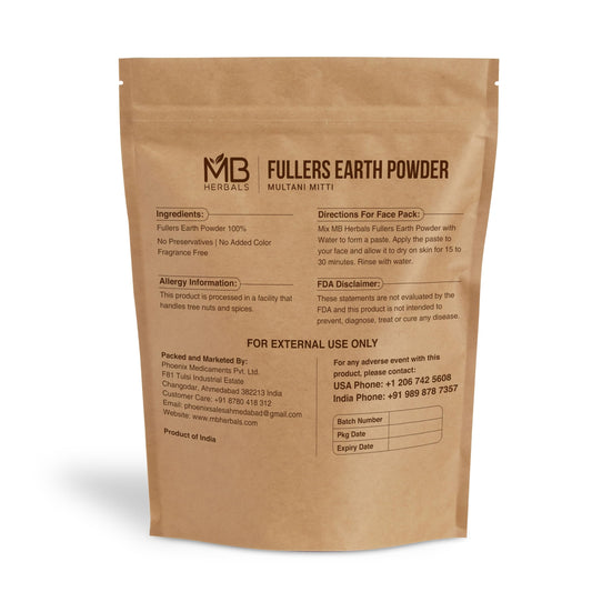 MB Herbals powder close-up displaying fine texture for smooth mixing