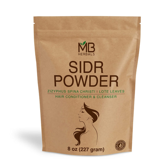 MB Herbals Sidr front packaging showing product label and net weight