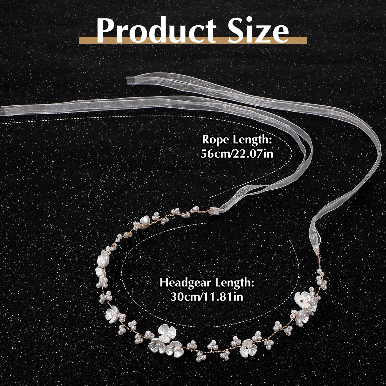 MBAIYO close-up of pearls and crystals highlighting handcrafted sparkle and detail