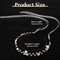 MBAIYO close-up of pearls and crystals highlighting handcrafted sparkle and detail