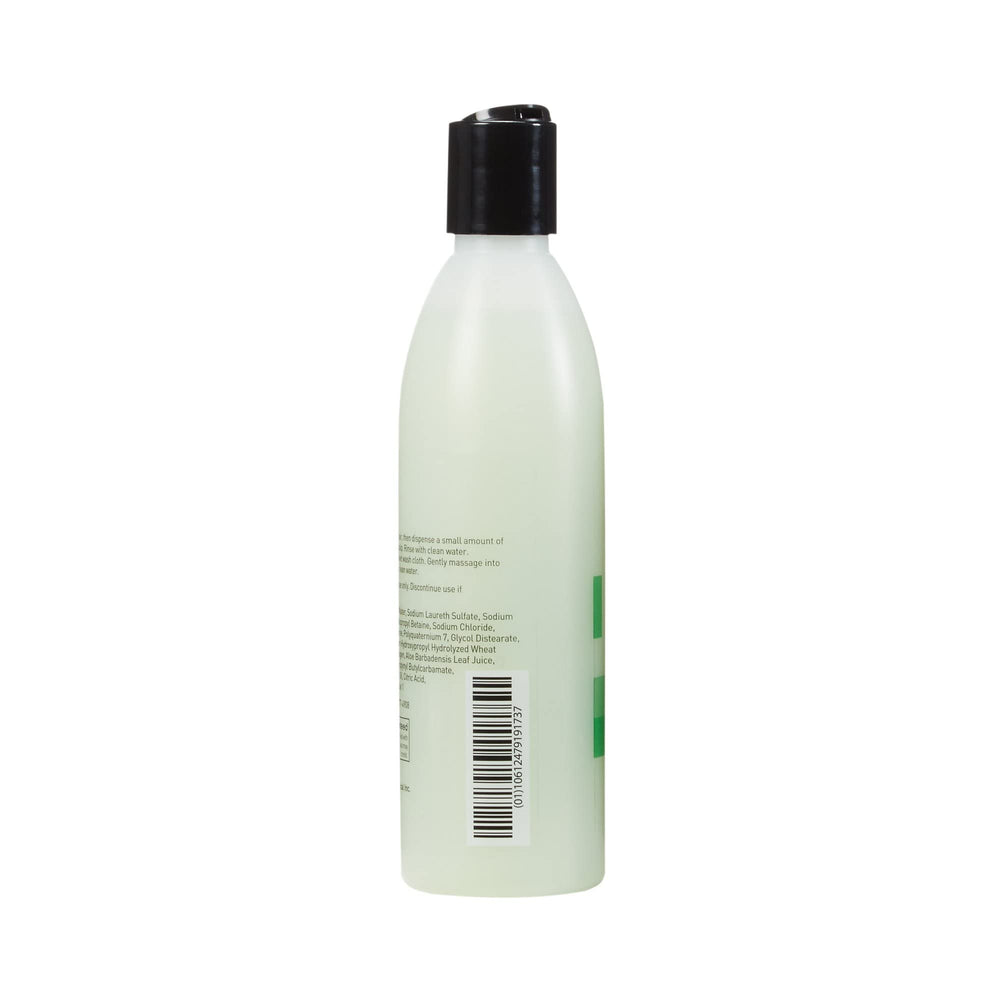 McKesson 8 oz bottle in hand showing compact travel-friendly size