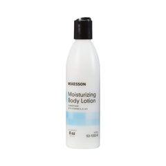 McKesson lotion applied by caregiver showing easy use during care