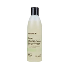 McKesson front bottle view showing clean packaging and easy identification benefit