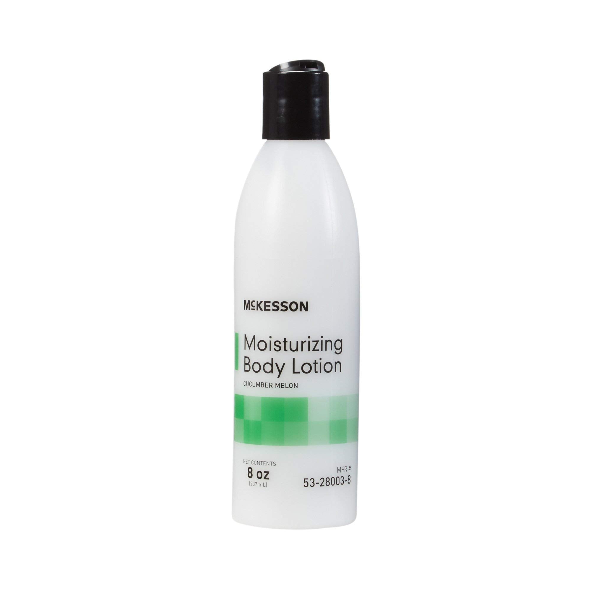 McKesson lotion front label showing product and scent benefits