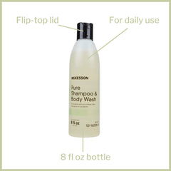 McKesson texture lather close-up showing gentle foam and effective cleansing benefit