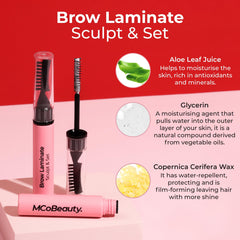 MCoBeauty size and scale next to hand indicating compact kit for travel convenience