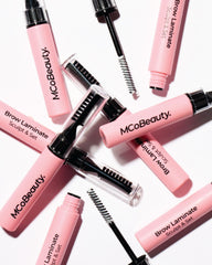 MCoBeauty spoolie and dual-sided styling tool detail for precise shaping and control
