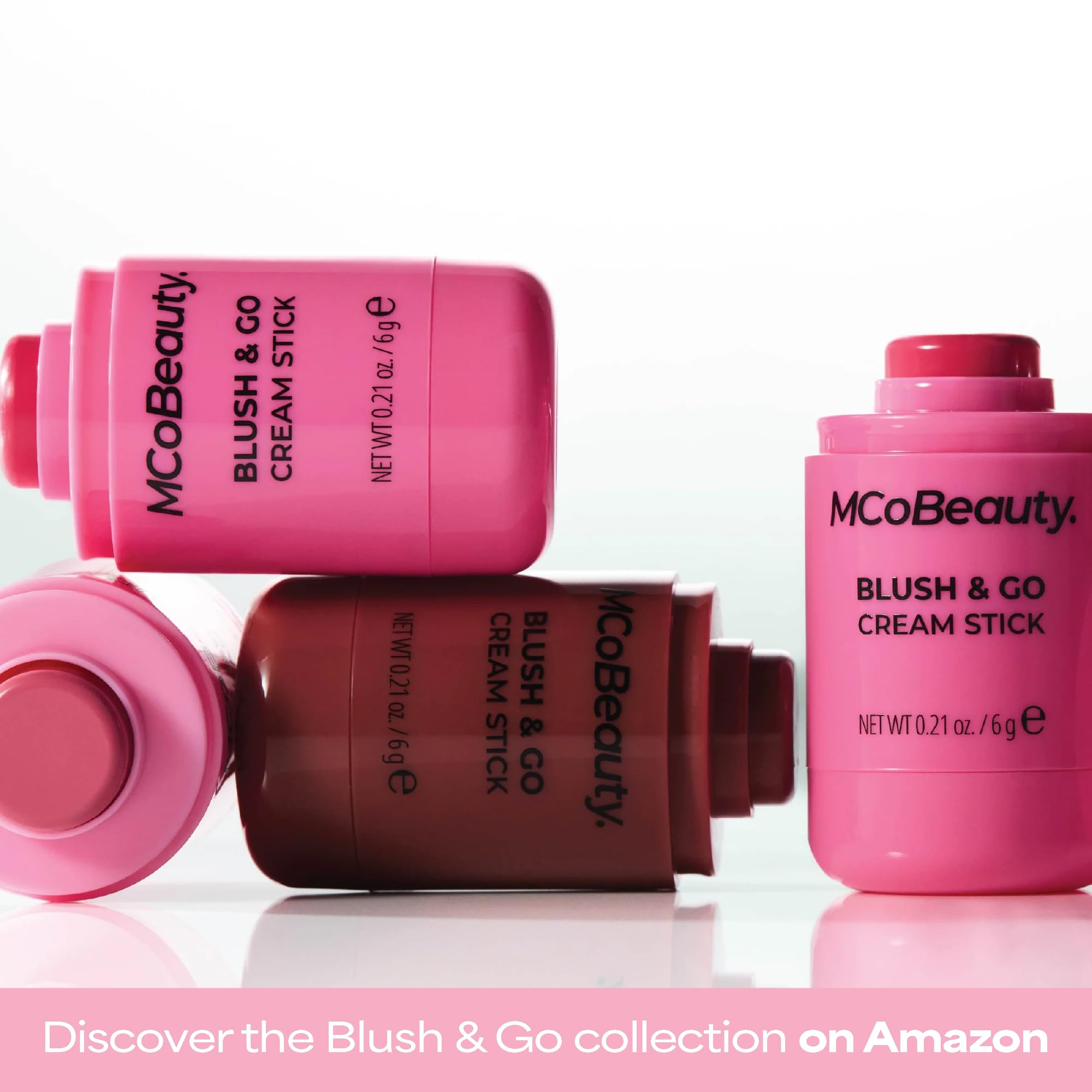 MCoBeauty size comparison next to coin proving travel-friendly portability