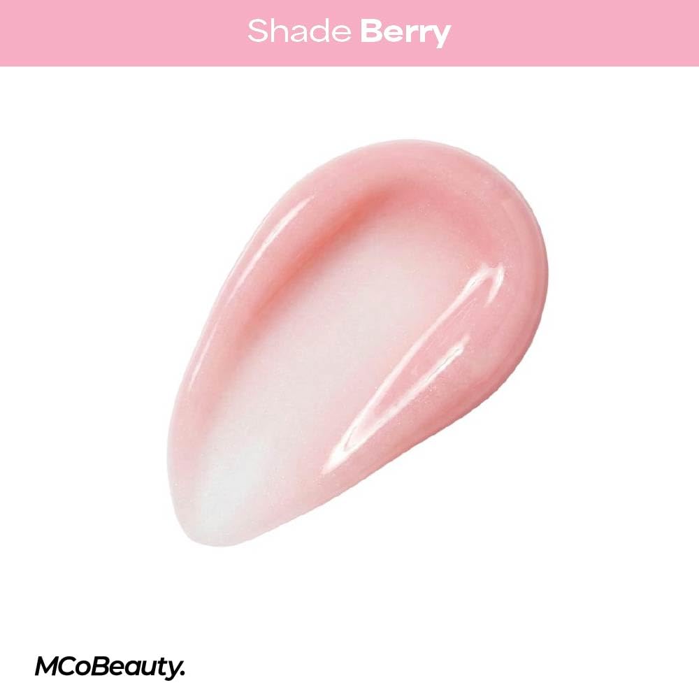 MCoBeauty bottle held in hand to show 10ml size and pocketable convenience